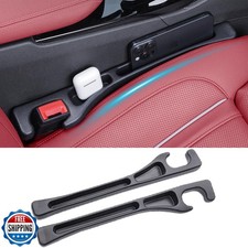 Uootill Car Seat Gap Filler, 2-Pack No-Drop Seat Side Gap Seam Filler Organiz