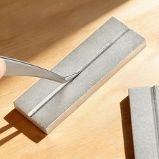 Pocket Stone Sharpener Tweezers Sharpener Multipurpose Compact Tweezer Tip