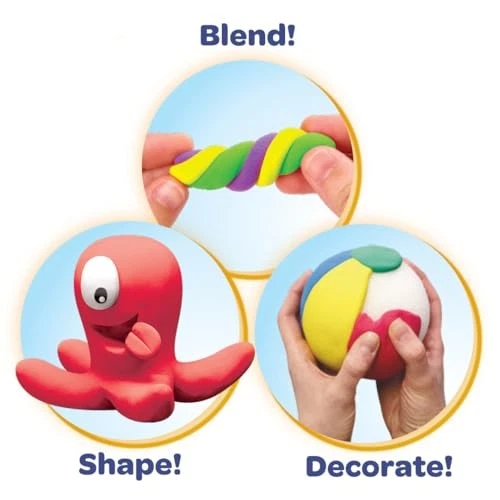 CRAYOLA MODEL MAGIC VARIETY PACK CLAY ALTERNATIVE ESSENTIAL PRESCHOOL - 14CT - Image 3 of 4