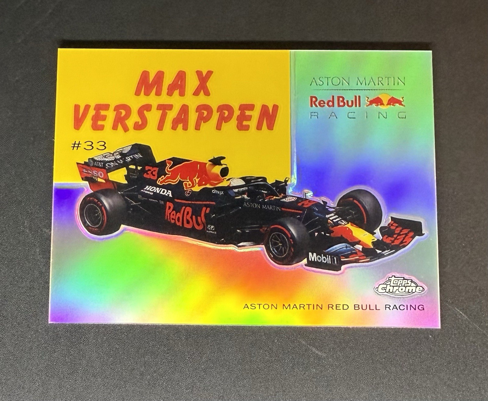 2020 Topps Chrome Formula 1 - 1954 World on Wheels Max Verstappen #54W-5 (RC)