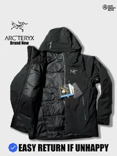 Arc'teryx Beta Down Insulated Jacket Black Men’s – Brand New Authentic Gore-Tex
