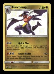 Garchomp SV40/SV94 Hidden Fates Shiny Vault Holo Rare