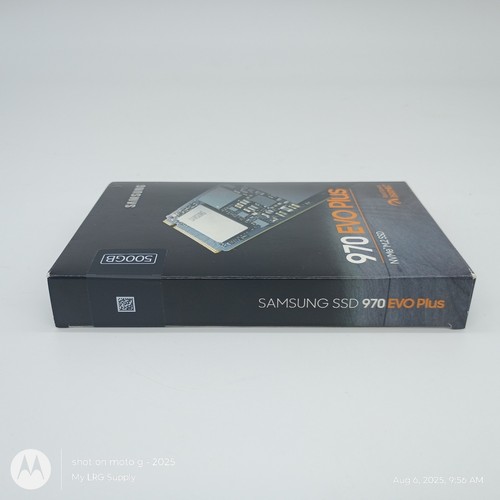 New Samsung 970 EVO Plus MZ-V7S500 500GB M.2 2280 NVME PCIe Internal SSD - Picture 4 of 6