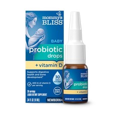 Mommy's Bliss Baby Probiotic Drops  Vitamin 0.34 Fl Oz Pack of 1 , No Color