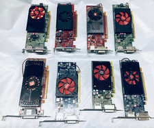 LOT OF ATI AMD RADEON HD nVIDIA GeForce PCI-e Low Profile Full Height Video Card