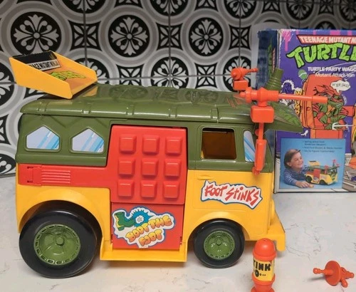 Playmates Teenage Mutant Ninja Turtles TMNT Party Wagon Van 1989