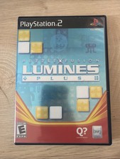 Lumines Plus (Sony PlayStation 2, 2007) CIB with Manual