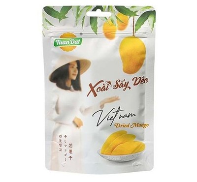Tuan Dat Getrocknete Mango aus Vietnam 100g | Mangoscheiben Mangostreifen