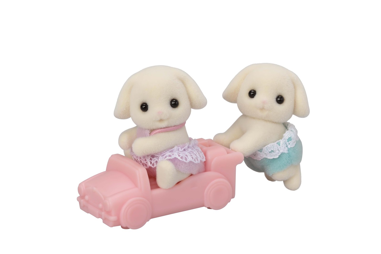 Sylvanian Families - 5737 Flora Rabbit Twins - Dollhouse Playsets