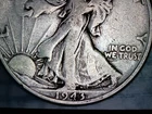 1943 Walking Liberty Half Dollar