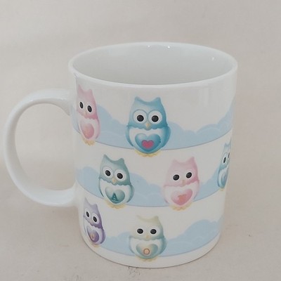 I Love Tea and I Love Kaffee Puckator Becher Liebe Herz Eulen