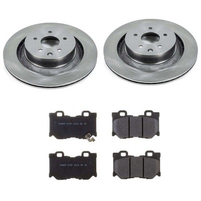 PowerStop Track Day Spec High-Performance Brake Pad and Rotor Kit