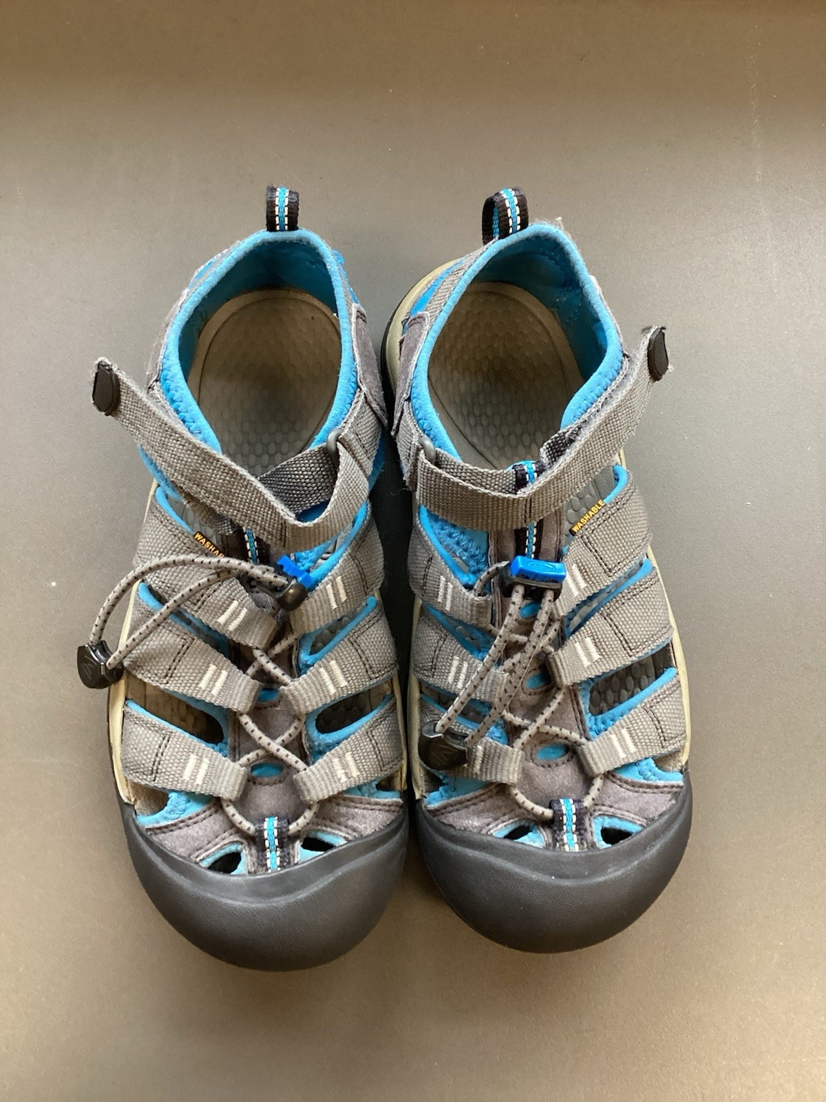 Sandali Keen Newport bambino ragazzo scarpe acqua blu taglia 12