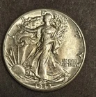 1942-P  Walking Liberty Half Dollar BU Bright White From OBW