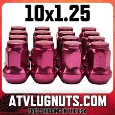 16 Bulge Lug Nuts 1995–2003 Kawasaki LAKOTA KEF 300 KEF300 Wheel Rim ATV Nut