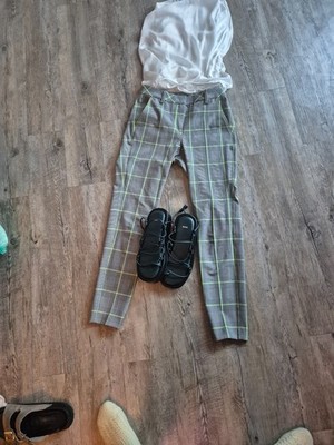 Marc Cain Hose,grau-gelb.Gr.34.N1