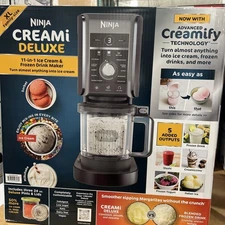 Ninja Creami Deluxe 11-In-1 Ice Cream And Frozen Treat Maker w/ 3-24 oz Pints