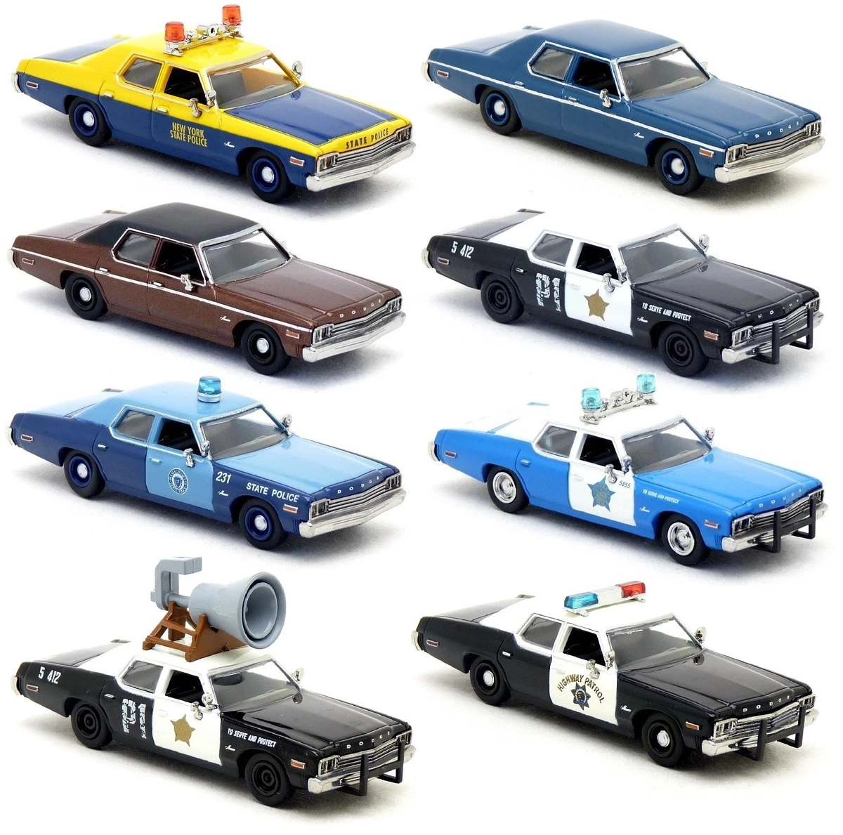 Dodge Diplomat A38 de 1983 - Police de l'État de San Andreas pour GTA 5