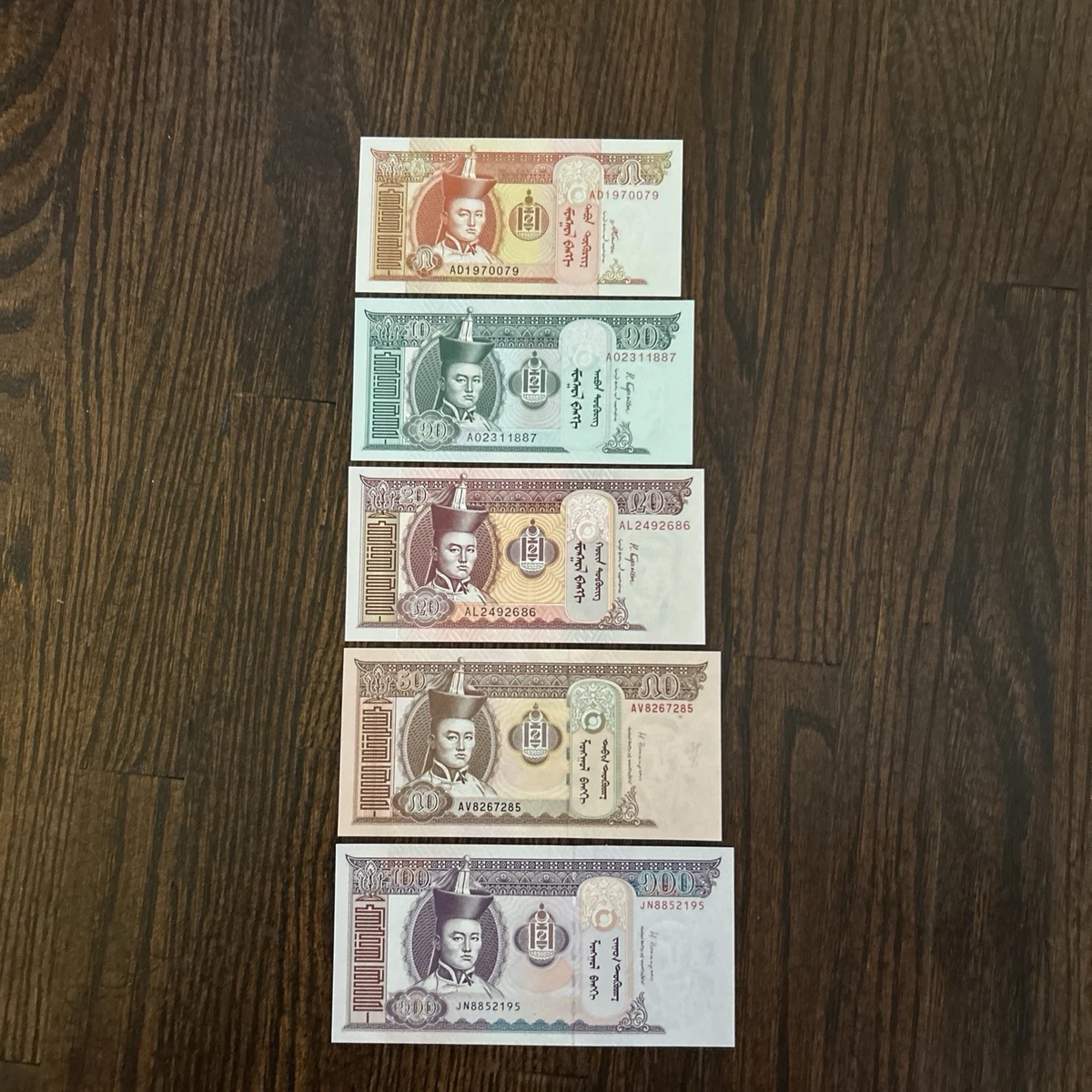 2007 蒙古纸币| eBay