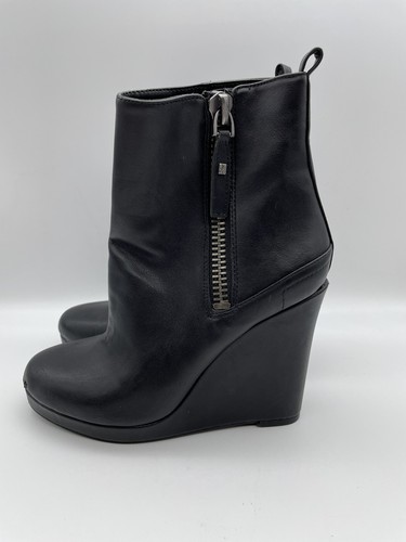 Stivali Nine West donna 6,5M Hart N Solo stivaletti neri tacco alto zip - Foto 3 di 11