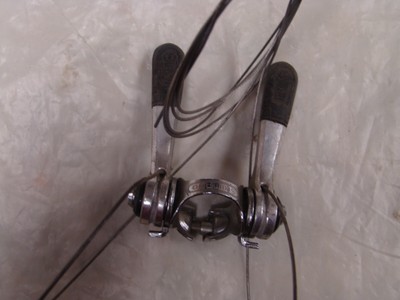 VINTAGE SHIMANO UNISHIFT DOWN TUBE FRICTION SHIFTERS