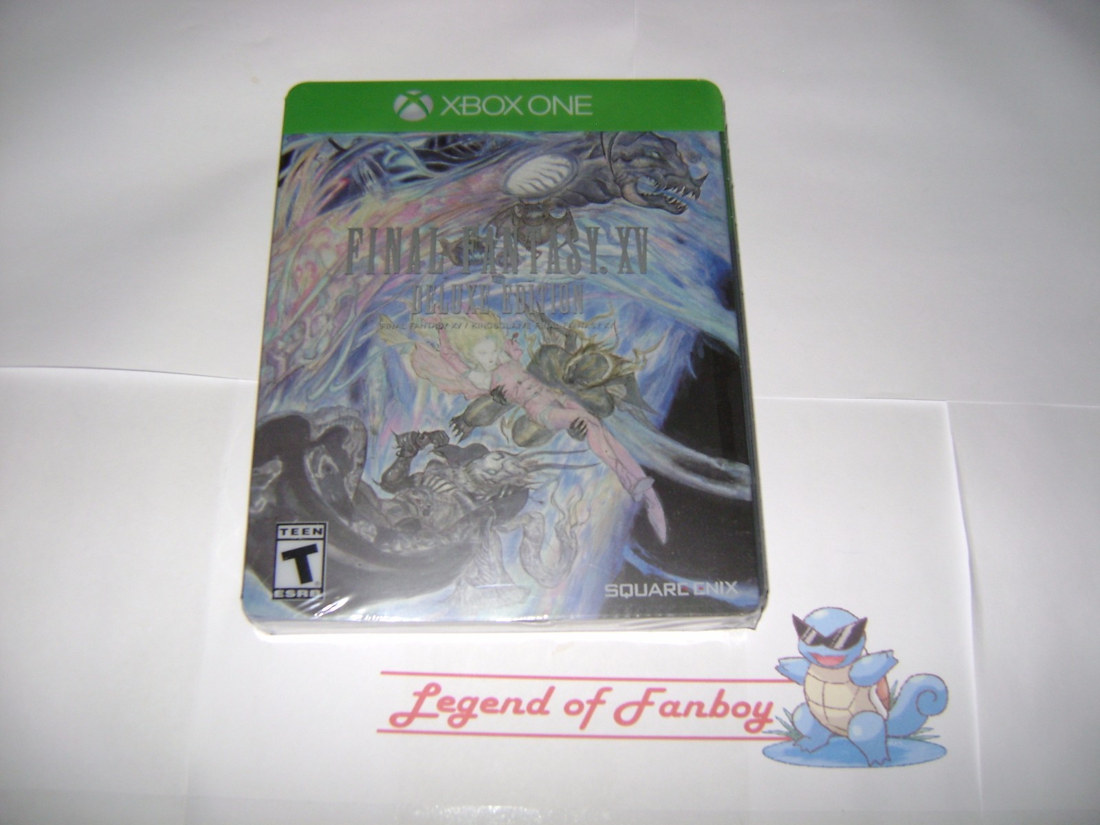 Final Fantasy XV Deluxe Edition Xbox One Steelbook + Film Kingsglaive - Jeux vidéo
