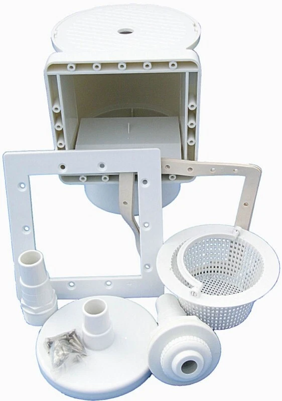 Stahlwandpool Pool rund Folie marmoriert Holzoptik 4,60x1,20 m Skimmer Poolfolie - Bild 2 von 4