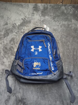 Under Armour Storm Royal Blue Laptop Backpack Gym School Texas Boswell  Volleyb