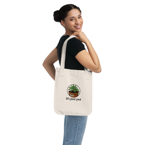 🌿 JamarHotep™ Organic Canvas Tote Bag - Picture 3 of 3