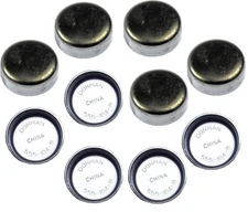 Replacement Steel Cup Expansion Freeze-Plug 34.3mm 1.350" For Pontiac GMC Jeep