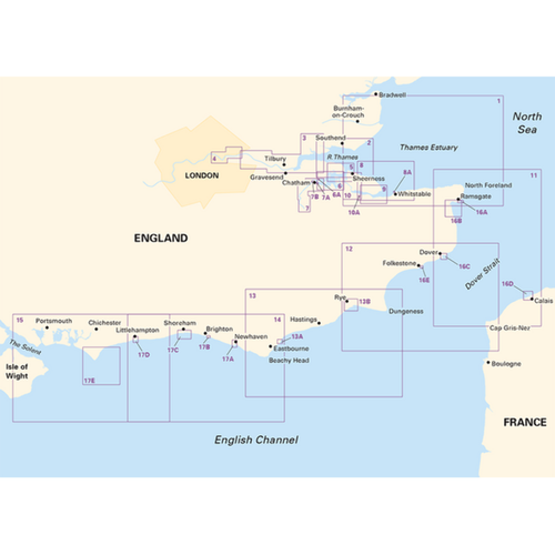 Imray Chart Pack 2100: Kent and Sussex Coasts - Foto 2 di 2