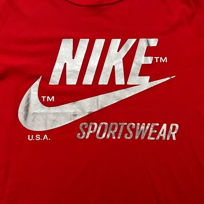 nike foil t shirt