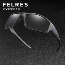 Men Photochromic Polarized Sunglasses Transition Lens UV400 Outdoor Glasses New