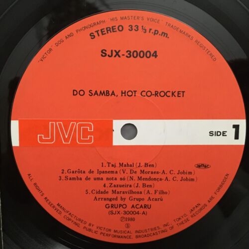 L390 Grupo Acaru Live Samba from Brazil JVC SJX-30004 Stereo Japan - Picture 2 of 4
