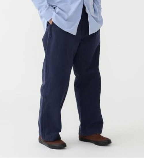 New BEAMS PLUS Mil Trousers Herringbone Navy Military Pants Limited Tokyo S-XL