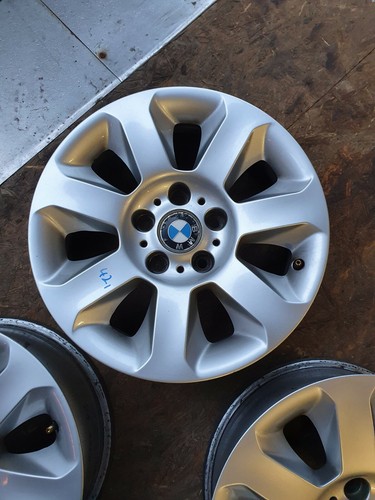 4 original 5er BMW E60 E61 Alufelgen 7x16 ET20 6758774 Sternspeiche - Bild 8 von 9
