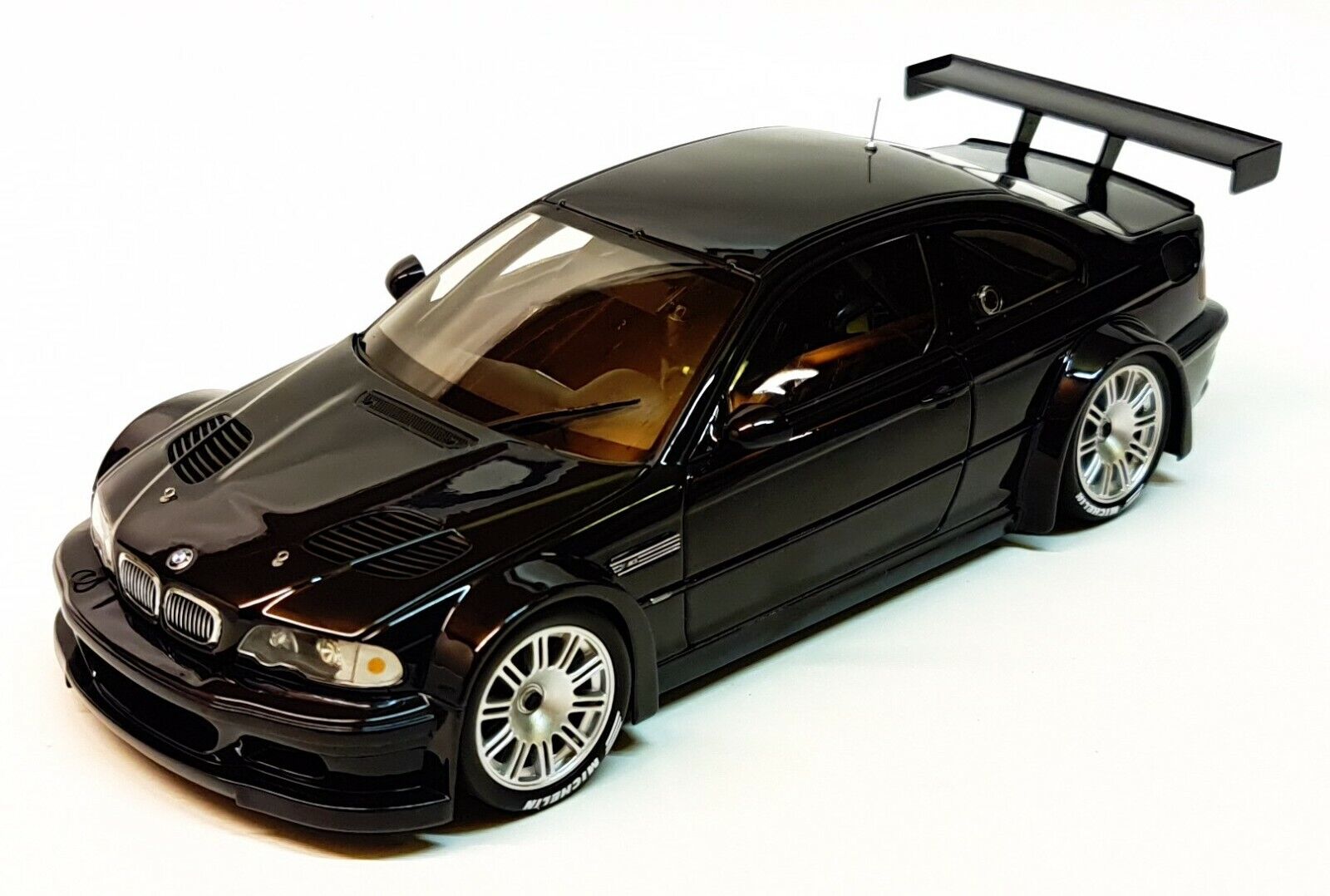 1989 BMW M3 Street EVO Dark Blue Metallic 1/18 Diecast Model Car by  Minichamps