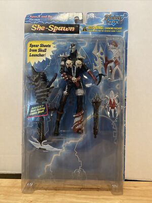 She-Spawn Spawn Todd McFarlane Action Figure Barely Opened in Box 1996 Series 4
