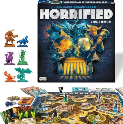 Ravensburger Horrified: Greek Monsters - Cooperative Strategy Board Game | for A