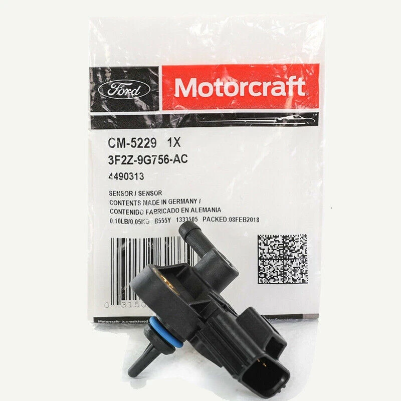 3F2Z-9G756-AC Fits Ford Motorcraft CM-5229 Ford Injection Pressure Fuel Sensor - Изображение 2 из 4