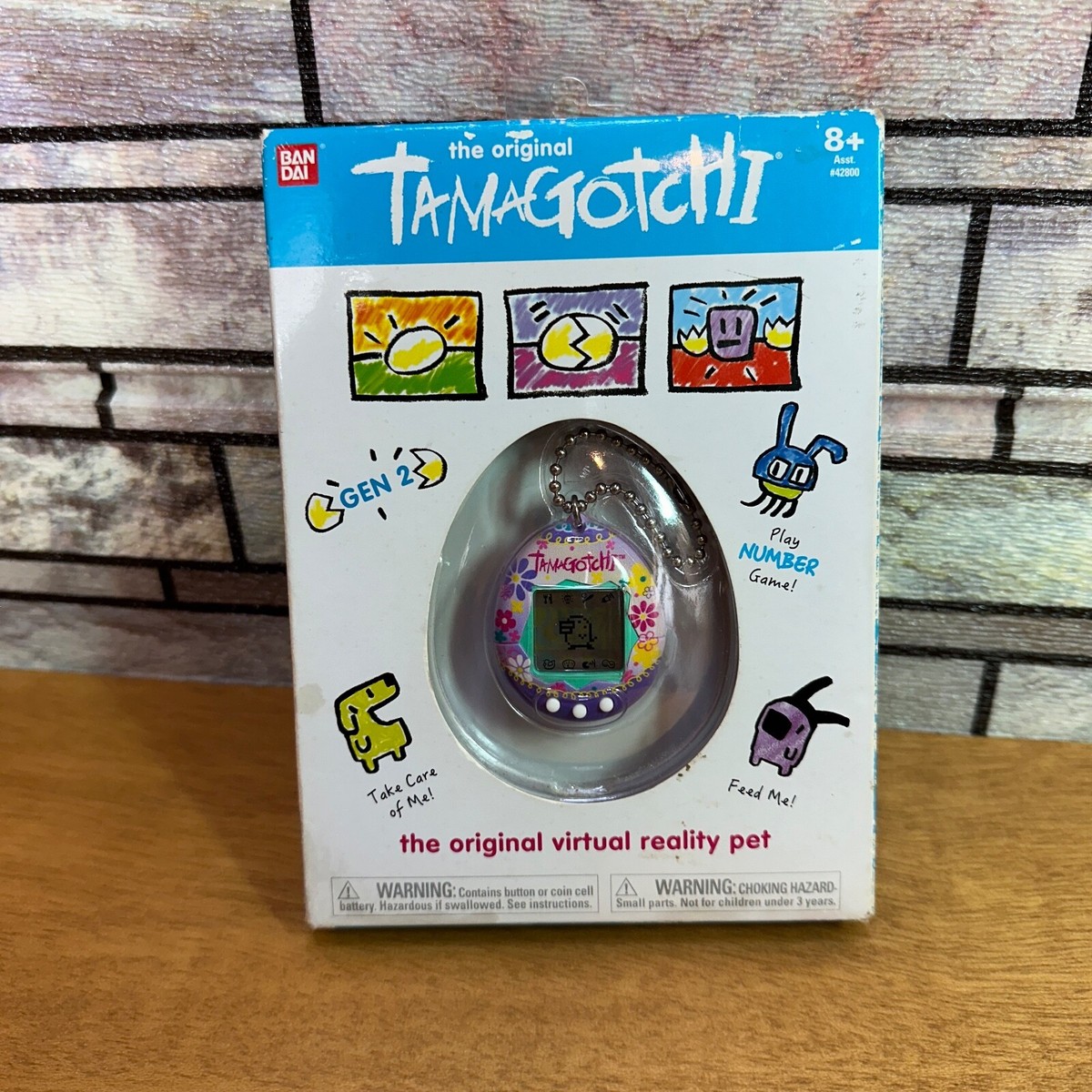The Original Tamagotchi Gen 2, Virtual Reality Pet, New in