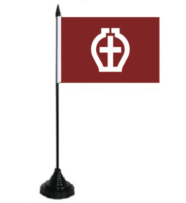 Tischflagge Tischfahne Seto (Aichi) Fahne Flagge 10 x 15 cm