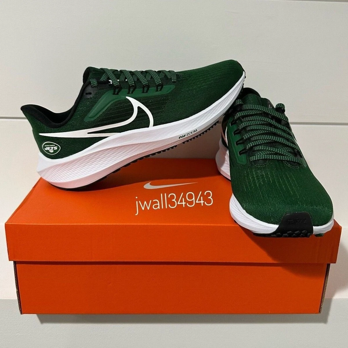 New York Jets Nike Air Pegasus 39 sneakers, how to buy