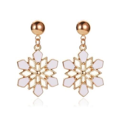 Choose 2 pair Christmas Drop Dangle Hook Earrings Enamel Women Crystal Stud Gift - Picture 14 of 17