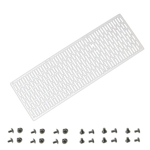 Galvanized Steel Radiator Cover Shield Cooling Fan Guard Dust Filter For PC - Afbeelding 5 van 11