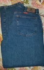 Wrangler Blue Jeans 34 x 29 Made in USA Blue Western Rodeo Jeans NICE
