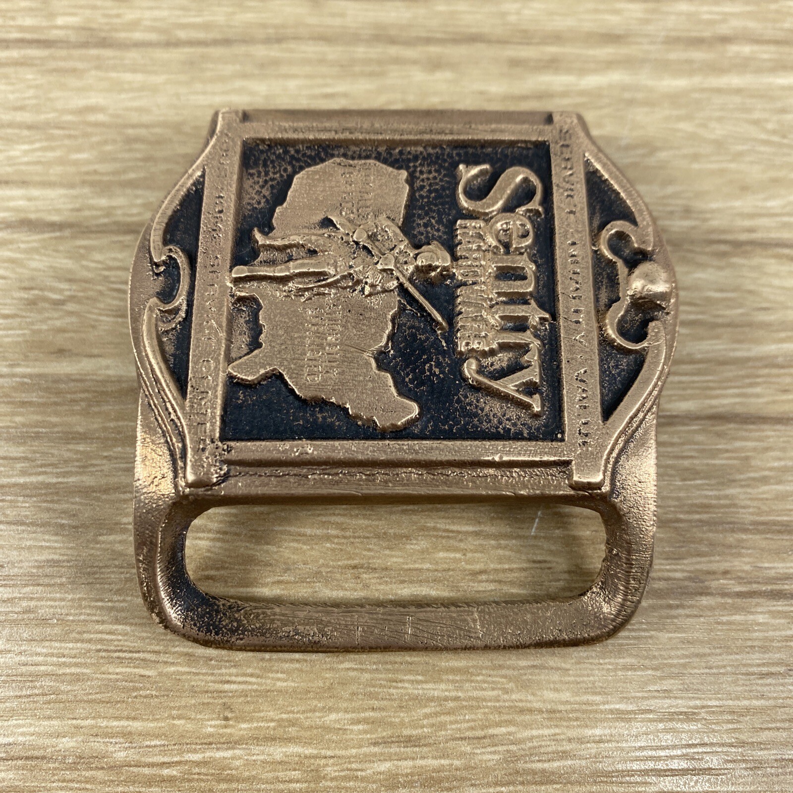 Vintage Tech Ether Guild SENTRY HARDWARE Solid Br… - image 2