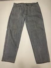 Vintage Levi Strauss Denim Jeans Size 38 x 30 Blue Gray Made In USA 80’s
