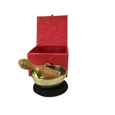 Chakra Healing Tibetan Singing Bowl W/Box
