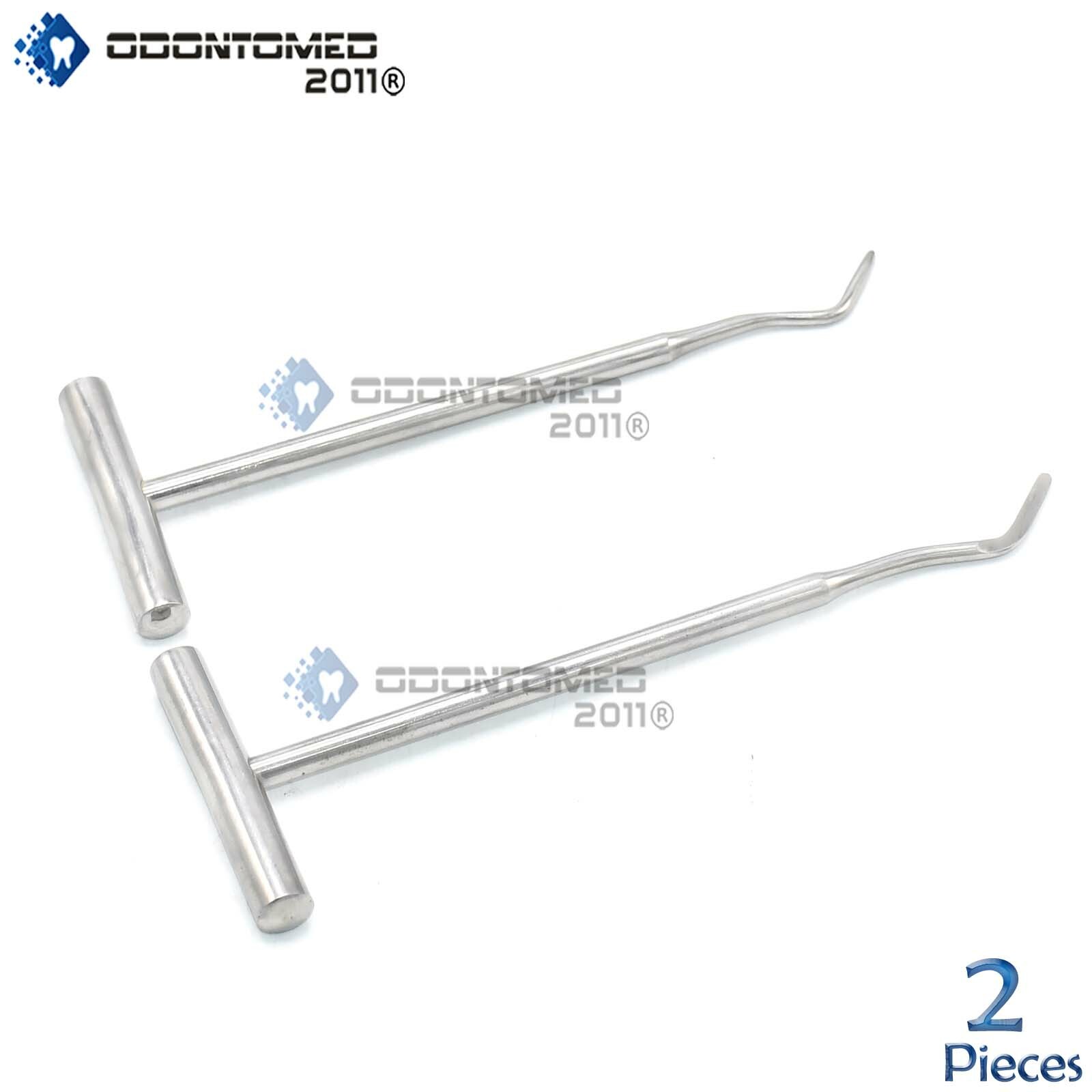 ODM Potts Elevators 1 2 Left Right Chisel Tip Tooth Crossbar Dental